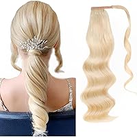 Vista 11 de ABH AMAZINGBEAUTY HAIR Cola de caballo de cabello humano Remy real para mujer, fácil de usar, 3.53 onzas, color castaño 6, 20 pulgadas