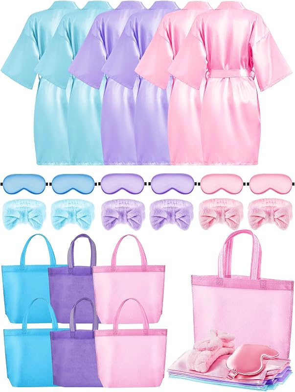 Sintuff Conjunto com 24 acessórios para festa do pijama
