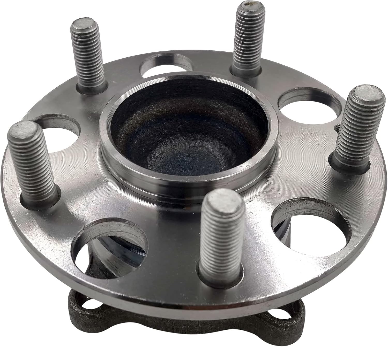 MotorbyMotor 512353 Rear Wheel Bearing and Hub Assembly fits for 2008-2012 Honda Accord, 2009-2014 Acura TSX Heavy Duty Wheel Hub Bearing Assembly with 5 Lugs Encoder ABS