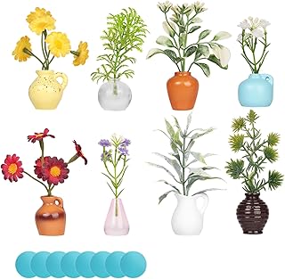 20 Bedazzling Techniques You NEED to Try (Prepare to Get Creative with #13!) 382 Flintronic 8pcs Mini Vase Fridge Magnets, 3D Tiny Bud Vases, DIY Vase Ma...