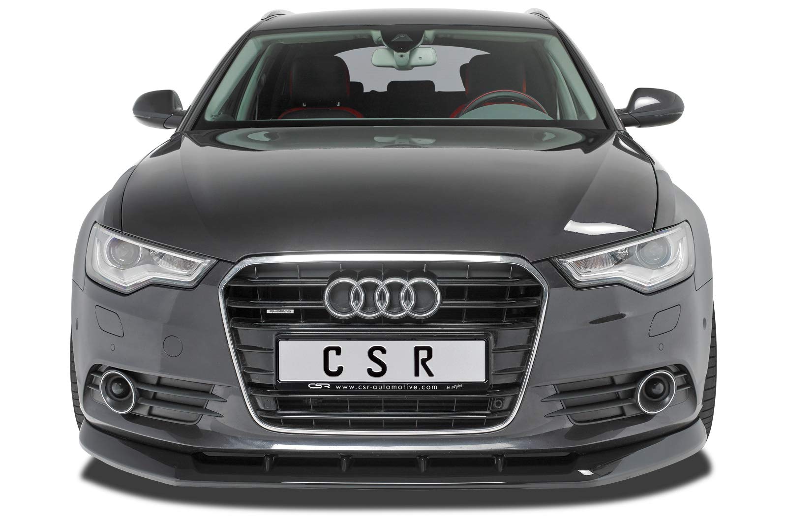 CSR-Automotive Cup-Spoilerlippe mit ABE Kompatibel mit/Ersatz für Audi A6 C7 4G CSL325-G