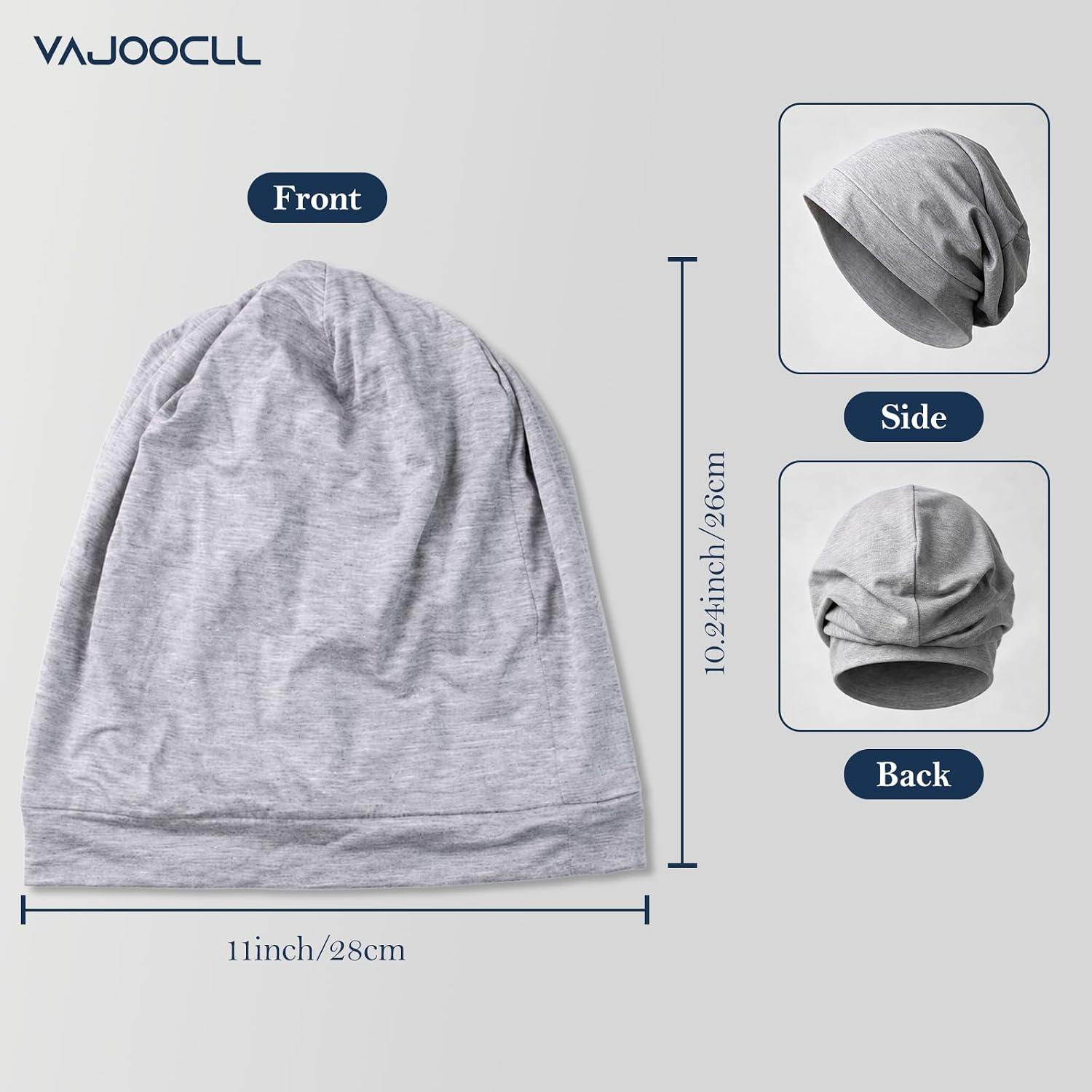 Faraday Hat E.M.F Lightweight Beanie Silver Fiber Signal Blocking