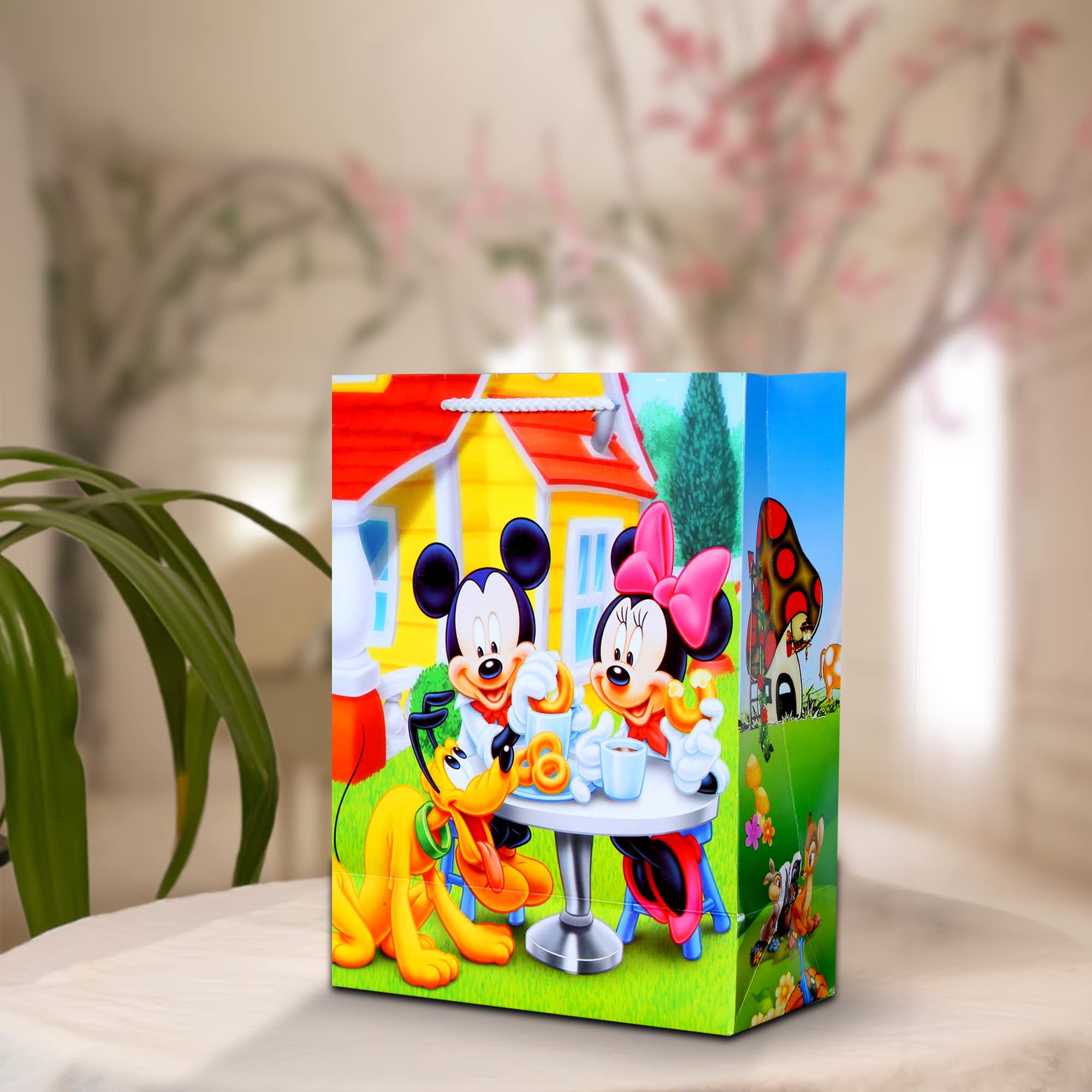 See full amazon price history chart for Prakruthi Pulp Art Mickey Mouse Donald Duck Theme Gift Paper Bag for Kids Birthday Party, Baby Shower Presents, Return Gifts - 8"X10"X4" (WXHXG) - Pack of 10 Prakruthi Pulp Art Mickey Mouse Donald Duck Theme Gift Paper Bag for Kids Birthday Party, Baby Shower Presents, Return Gifts - 8"X10"X4" (WXHXG) - Pack of 10 (B0BTYQVRLJ) Amazon Price History, Amazon Price Tracker