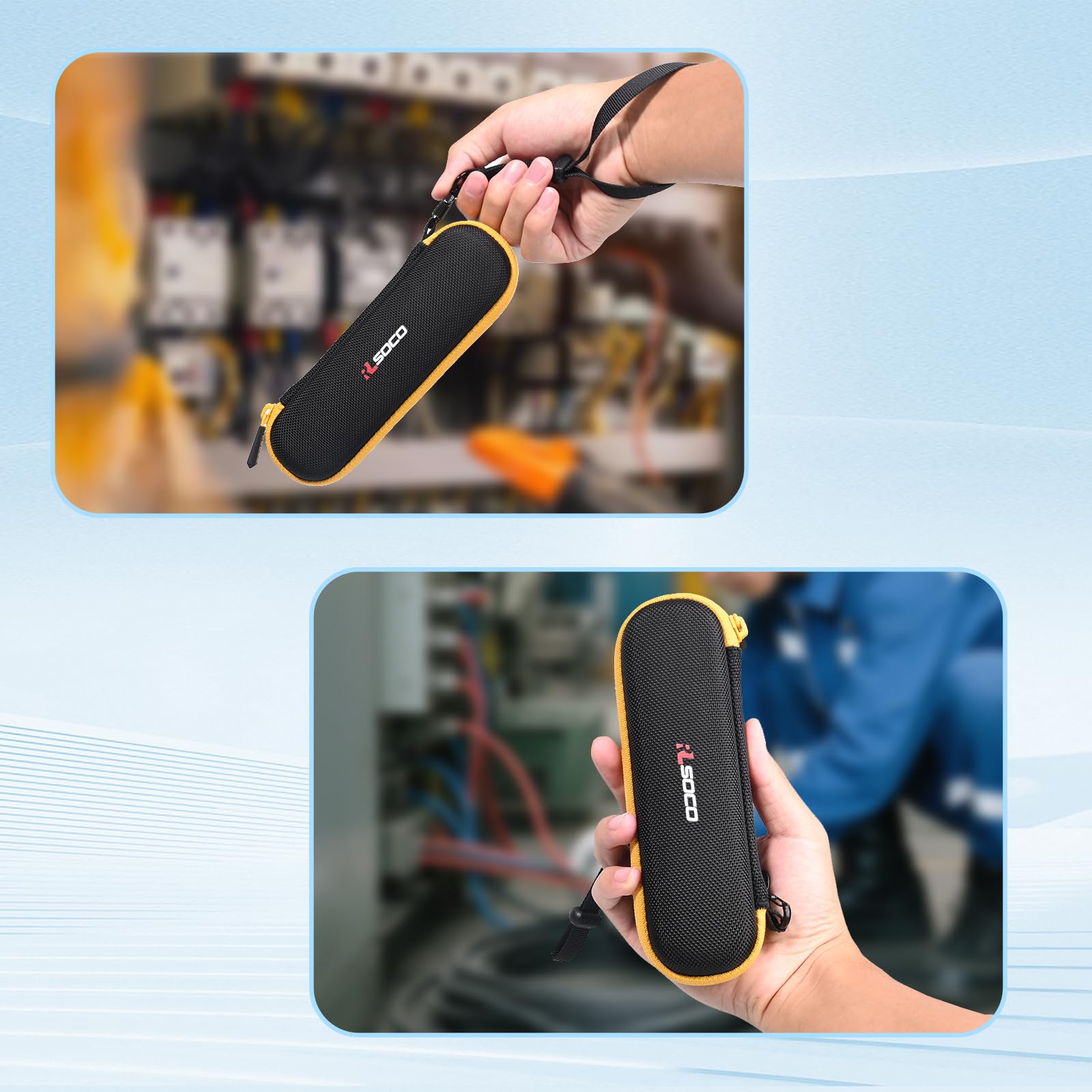 RLSOCO Funda para Bosch Professional Detector de Voltaje GVD 1000-17 (Sólo Funda)