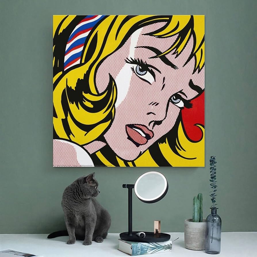 Roy Lichtenstein ヘアリボンの少女 Amazon.co.jp: Roy Lichtensteinロイ・リキテンスタイン