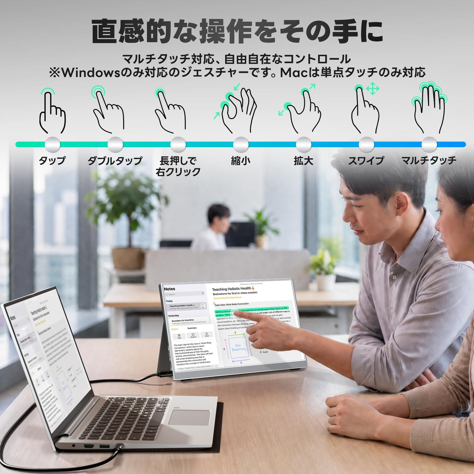 Amazon.co.jp: 【2026 7月新登場】cocopar モバイルモニター 13.3