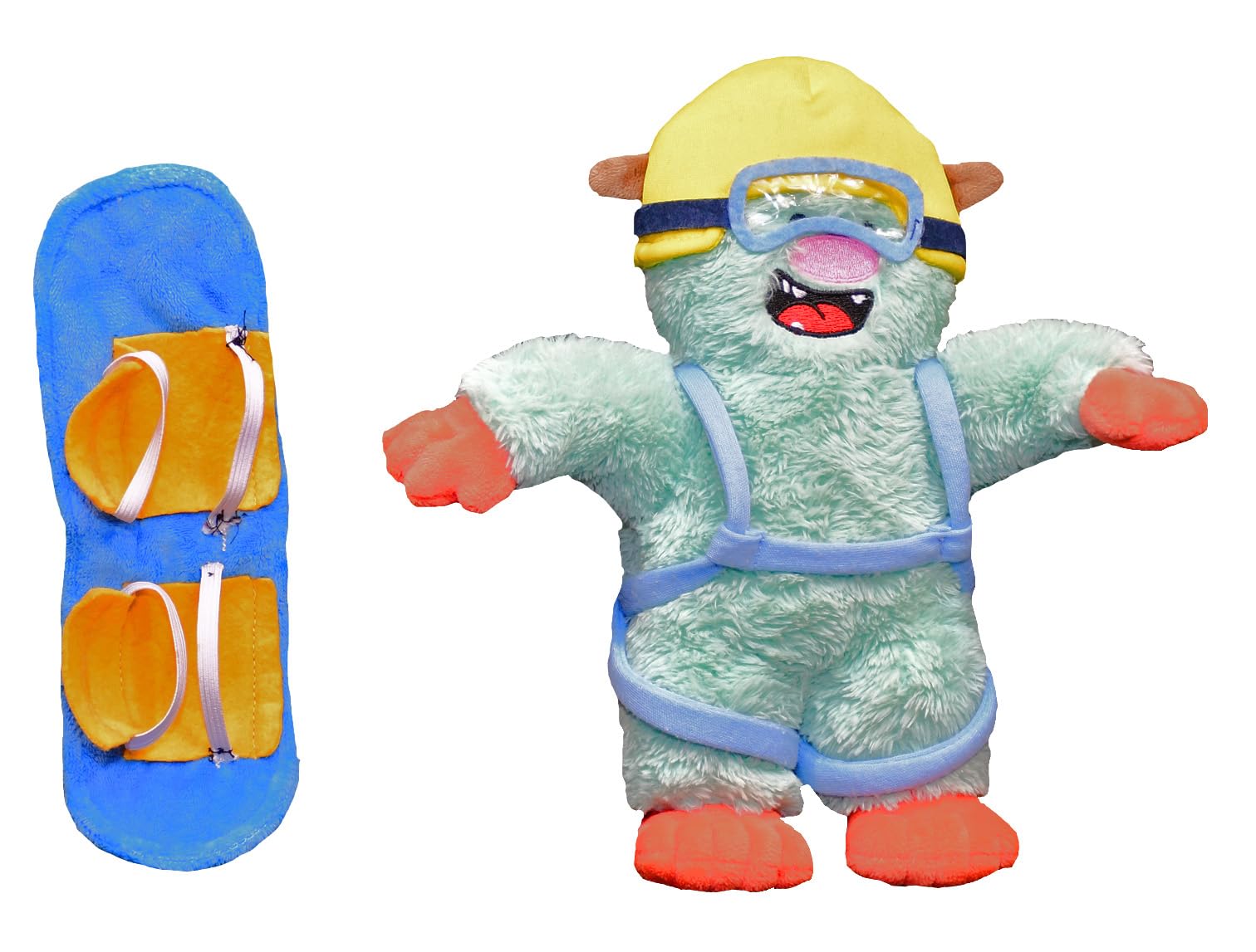 YETI Snowboard Plush Toy