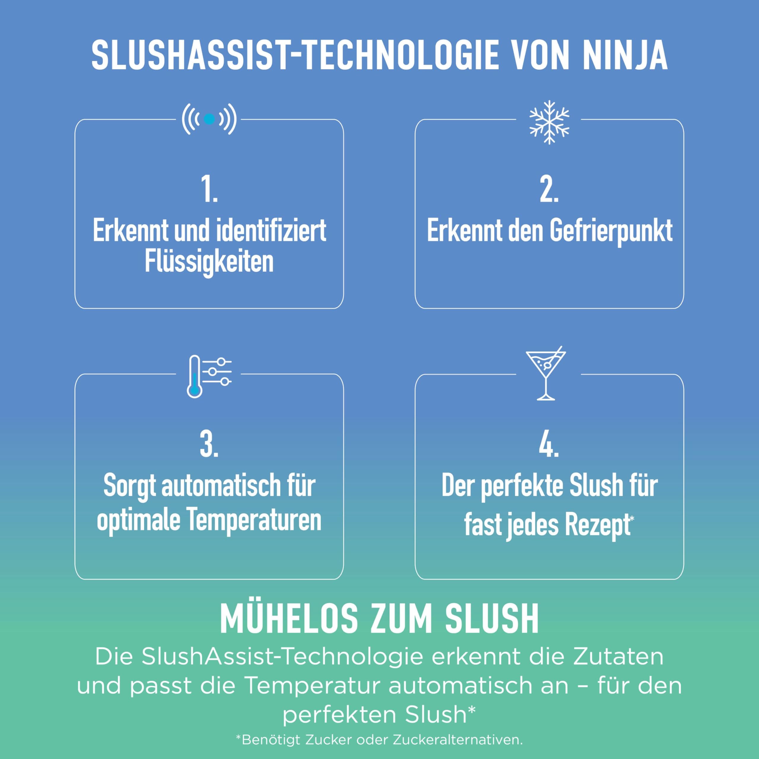 Ninja SLUSHi XL Slush-Eismaschine mit SlushAssist-Technologie, großes Fassungsvermögen von 3,7 l... Ansicht 4