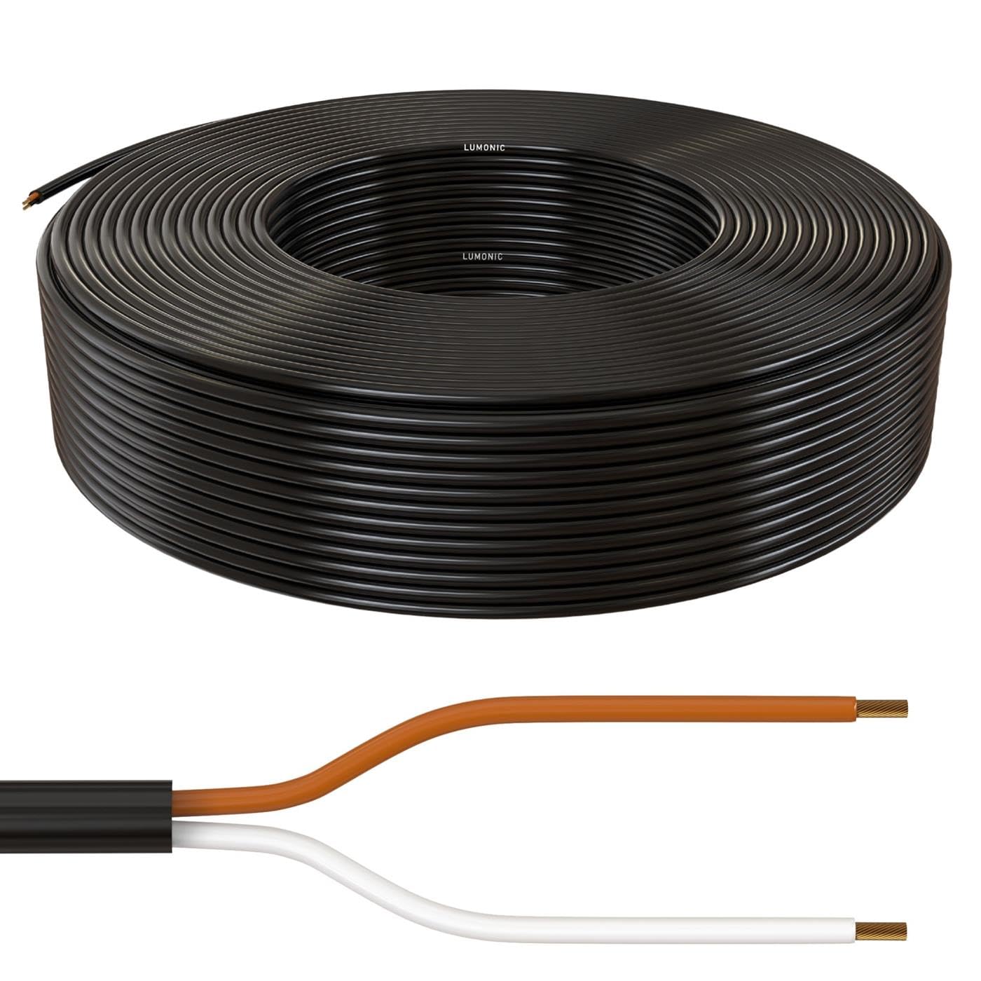 Câble de remorque Lumonic 2x0,35mm² idéal pour rénover l'éclairage de votre caravane