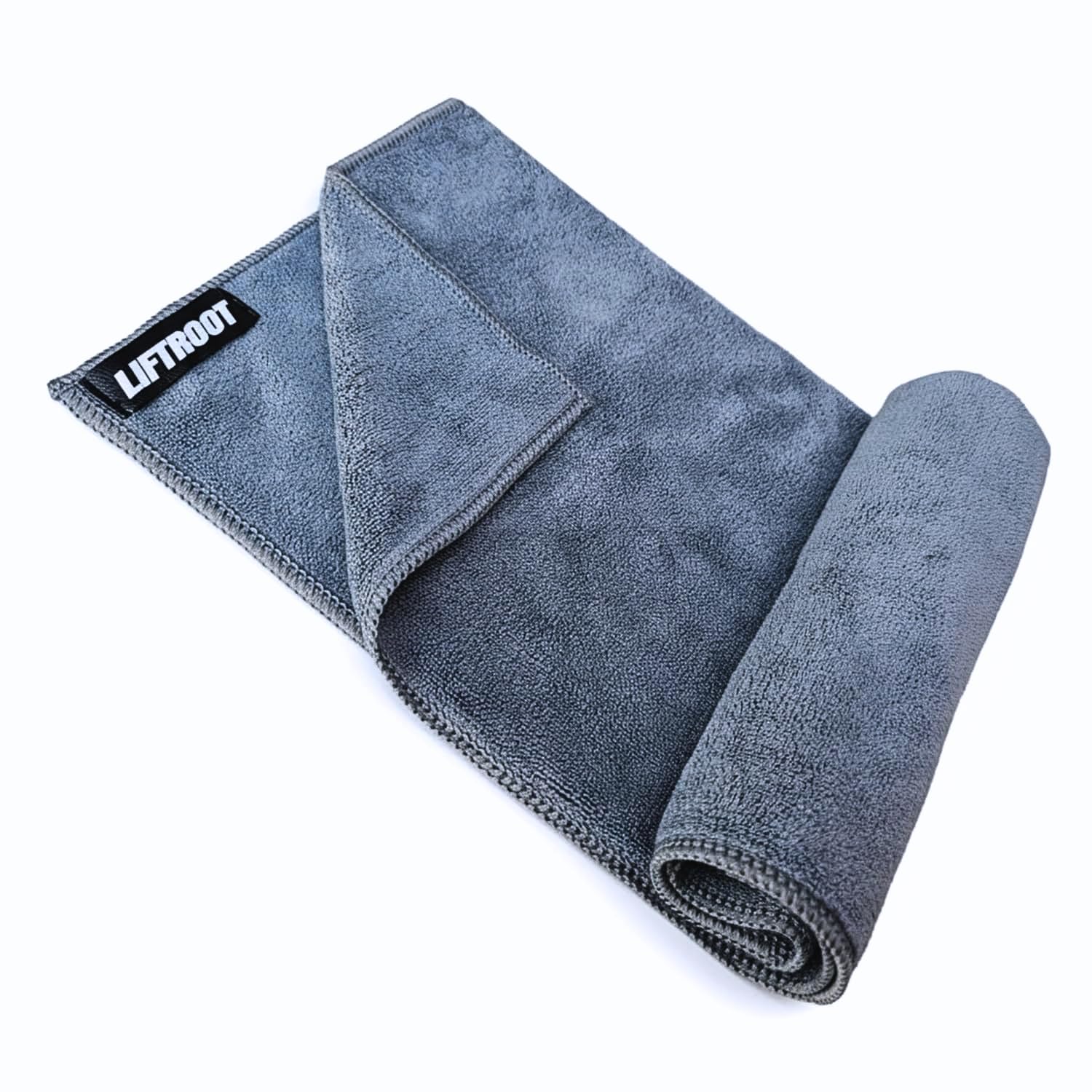 Microfiber Gym Towel – 420 GSM Super-Absorbent Quick-Dry Workout Towel – Ultra Soft Microfibre for Gym, Fitness, Yoga, Travel & Sports (Grey)-image-8
