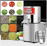 Vista 2 de Cortador de verduras eléctrico multifuncional Procesador de alimentos de acero inoxidable para el hogar comercial 600W Máquina trituradora de carne