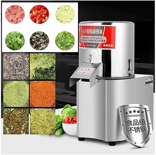 Miniatura 3 de Multifuncional Eléctrico Cortador de Vegetales Hogar Comercial Acero Inoxidable Procesador de Alimentos 600 W Eléctrico Vegetal Carne Picadora