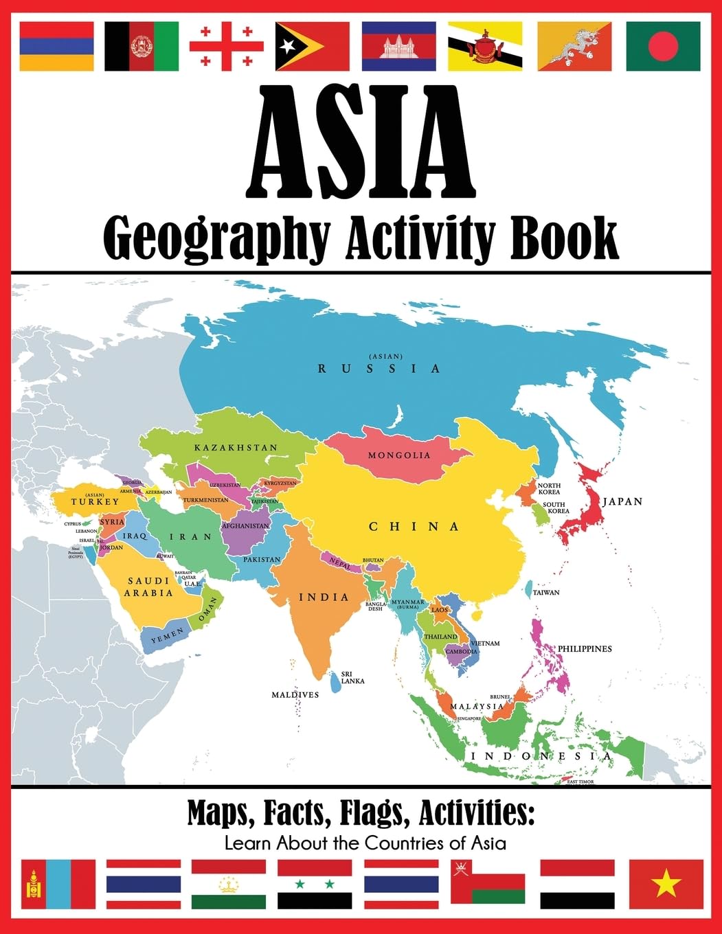 Asia Geography Activity Book - Grady, J.R.