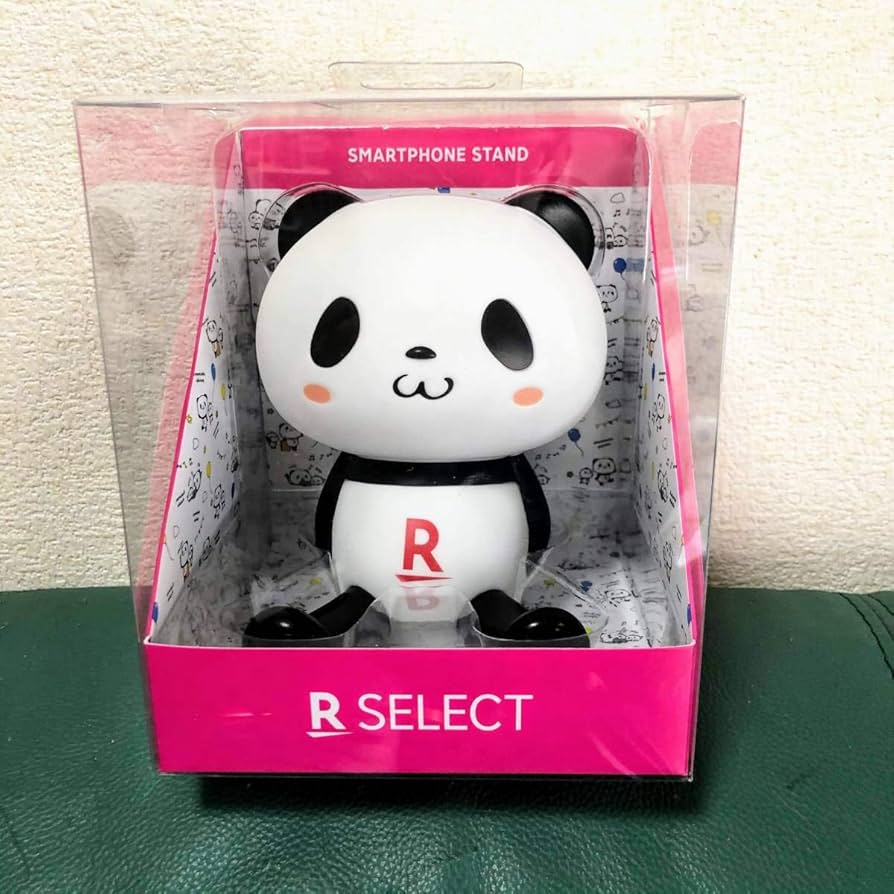 Amazon.co.jp: 楽天 お買いものパンダ スマホスタンド 貯金箱 お