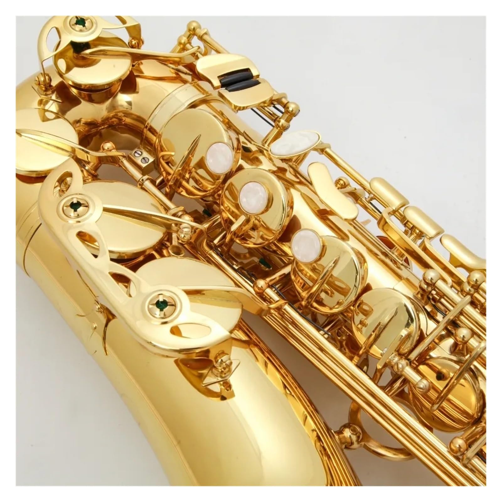 Amazon | プロフェッショナルアルトサックス真鍮ラッカーゴールド