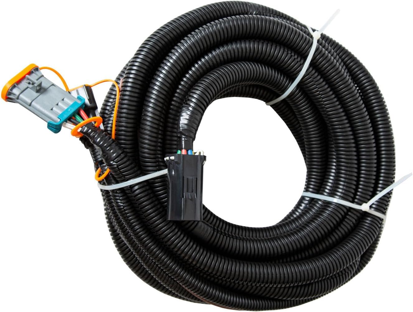 Buyers Products 3006724 Replacement Main Wire Harness for SaltDogg SHPE 0750–2000 Spreaders, OEM Salt Spreader Wiring Harness, Heavy‑Duty Weather‑Resistant Cable Assembly Restores Reliable Operation