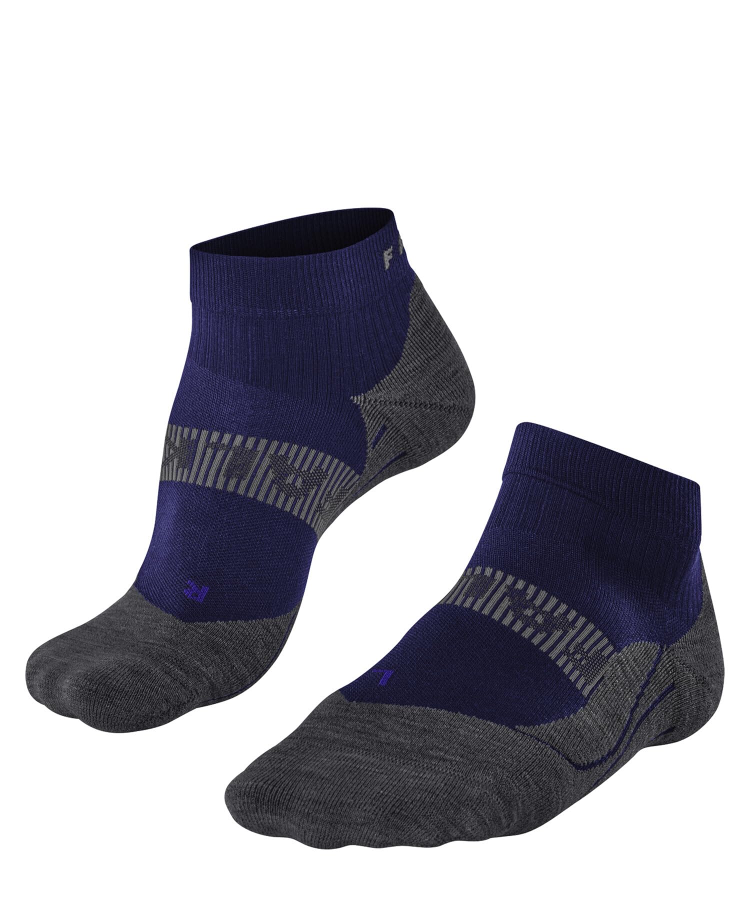 FALKE Men's RU4 Endurance Cool Short M SSO Functional Yarn Anti-Blister 1 Pair Running Socks, Blue (Athletic Blue 6451) new - eco-friendly, 5.5-7.5