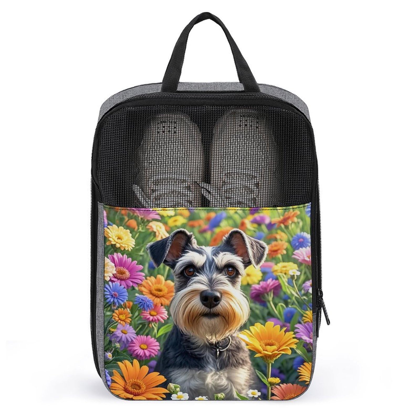 Bolsa de almacenamiento para zapatos de viaje Schnauzer: adiós a la suciedad 7