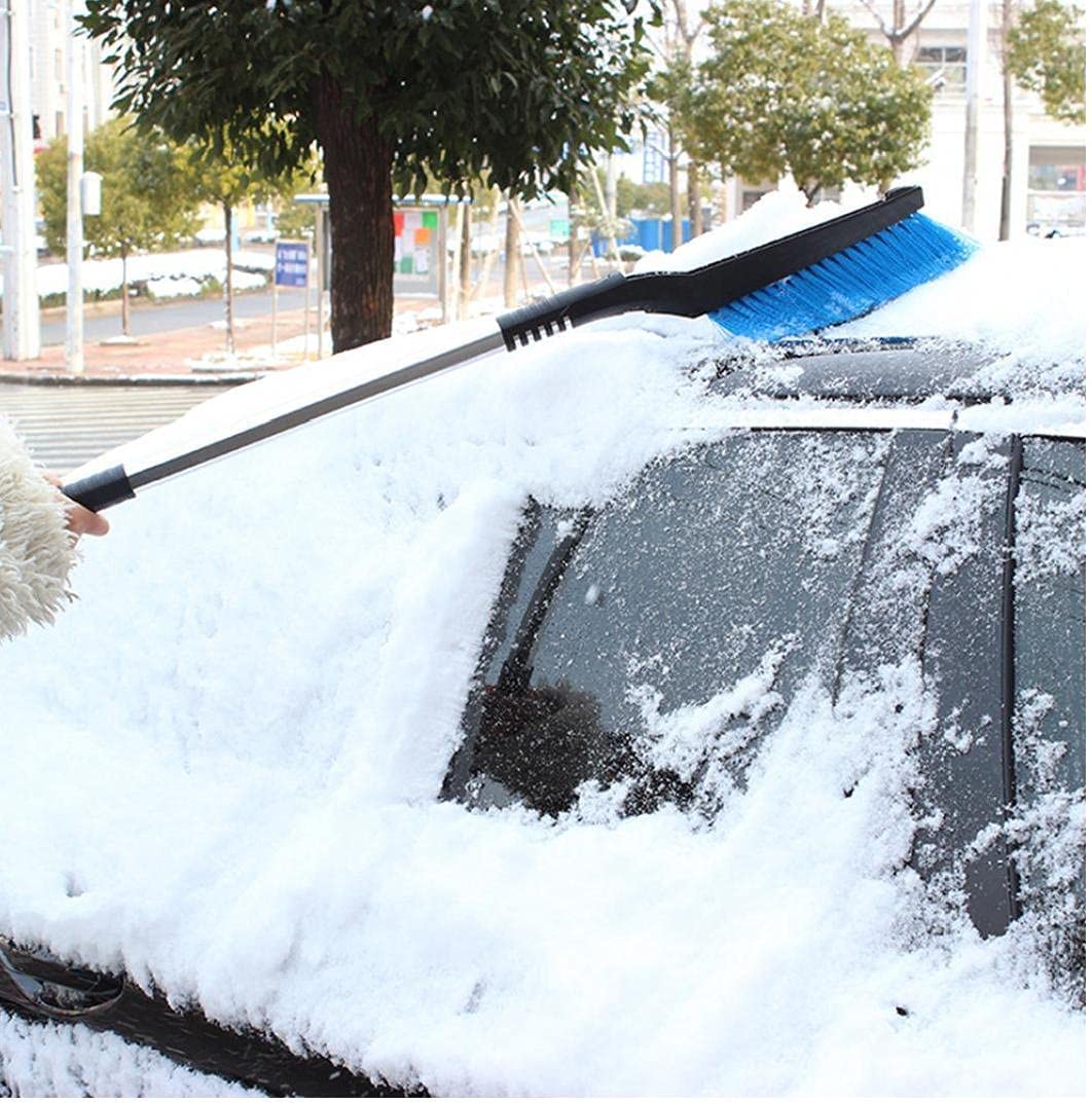 XMING Cepillos de Nieve de cochecitos for el Parabrisas, Cepillo de Nieve Cepillo de Hielo de la Nieve elástico Largo for el Parabrisas y la Ventana