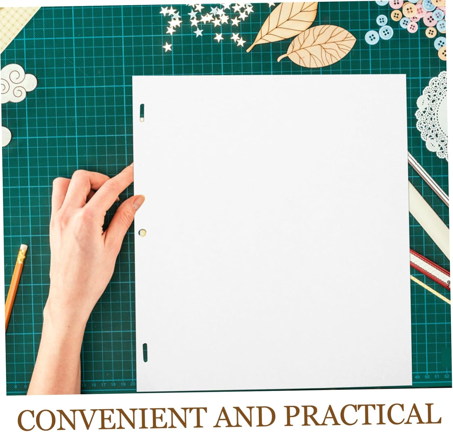 BESPORTBLE 200pcs Animation Positioning Paper for Artists and Students White Tracing Paper for Drawing and Sketching Multi-Purpose Handwriting Practice for Animation and Art Projects