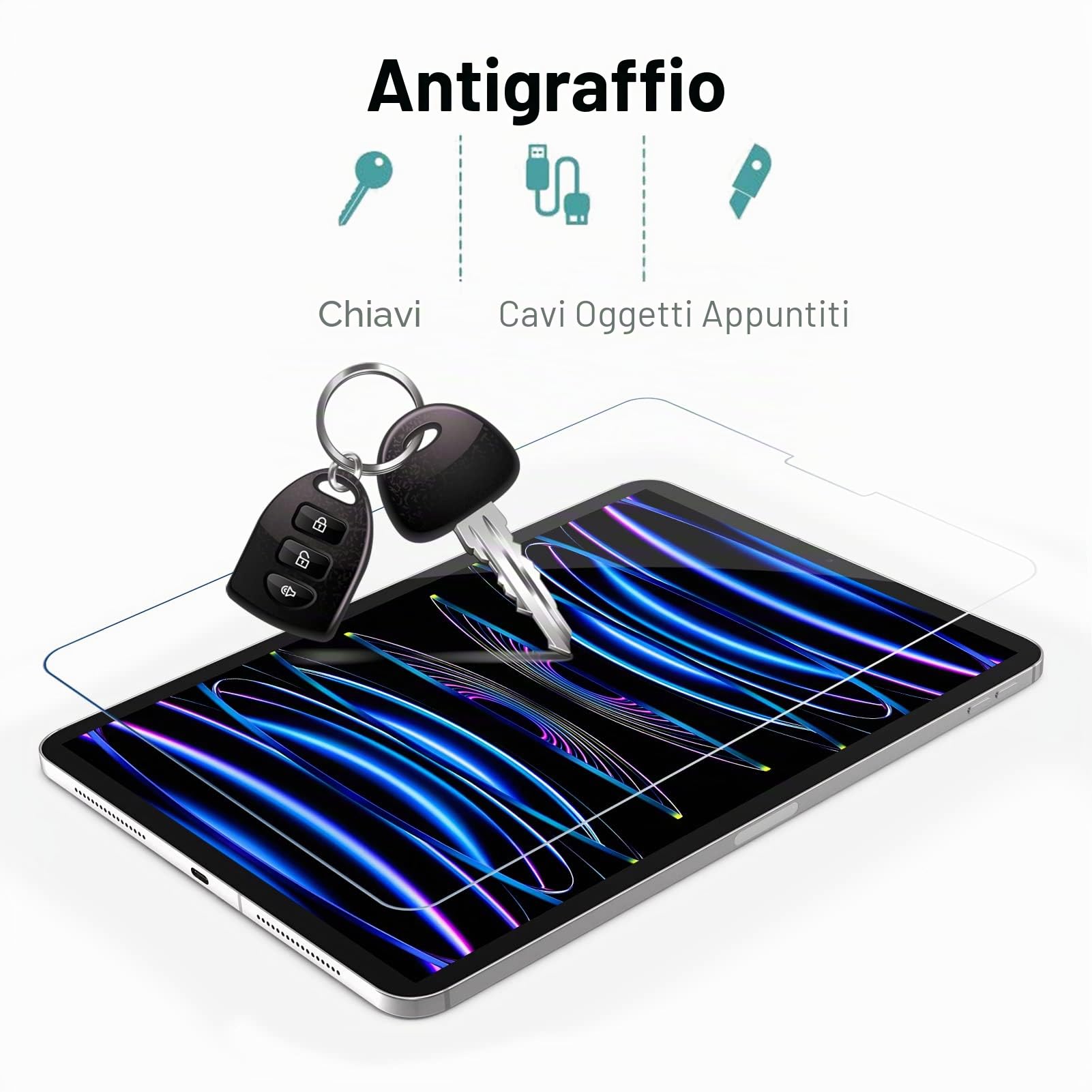 Xahpower 2 Pellicole In Vetro Temperato Per IPad 11ª Gen (A16) 2025 E 10ª Gen 10 Xahpower 2 Pellicole In Vetro Temperato Per IPad 11ª Gen (A16) 2025 E 10ª Gen 10