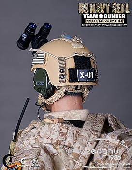 NAVY SEALs team 8 チャレンジ Crazy Dummy - 1/6 U.S.Modern Navy Seal Team 8 Gunner With