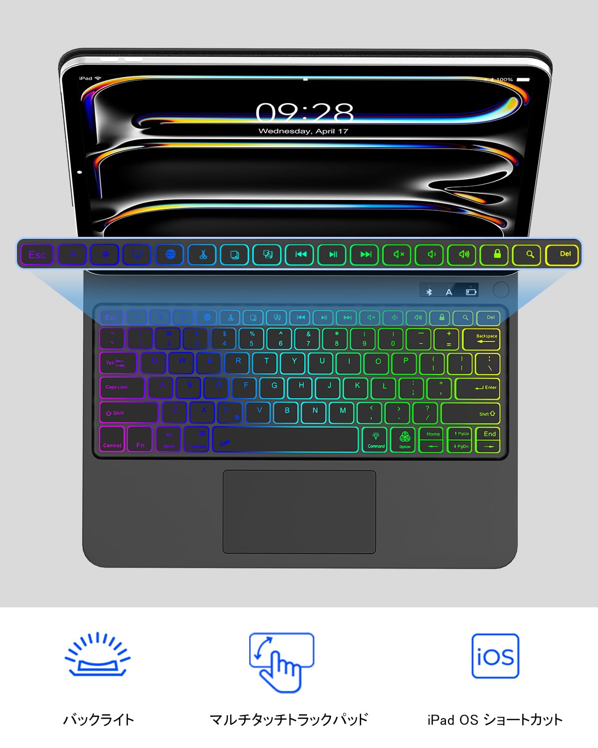 Amazon | 【2025年最新型】マジックキーボード iPad Pro 13インチ 2025