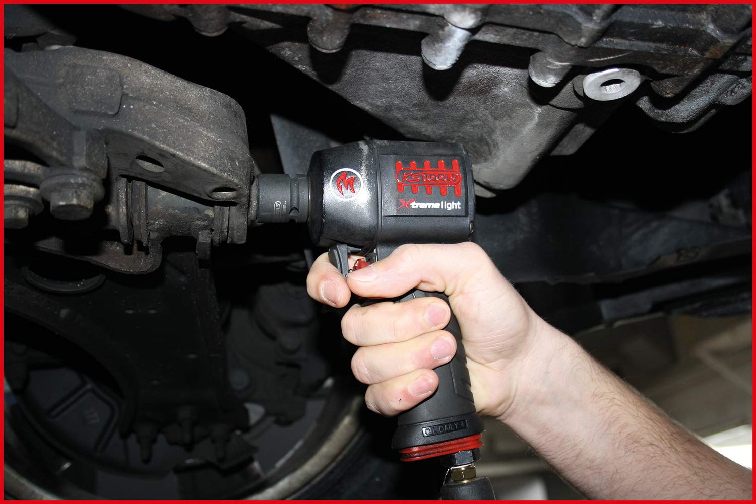 KS Tools 515.1150 1/2" miniMONSTER Xtremelight Pneumatyczny klucz udarowy 1.390 Nm