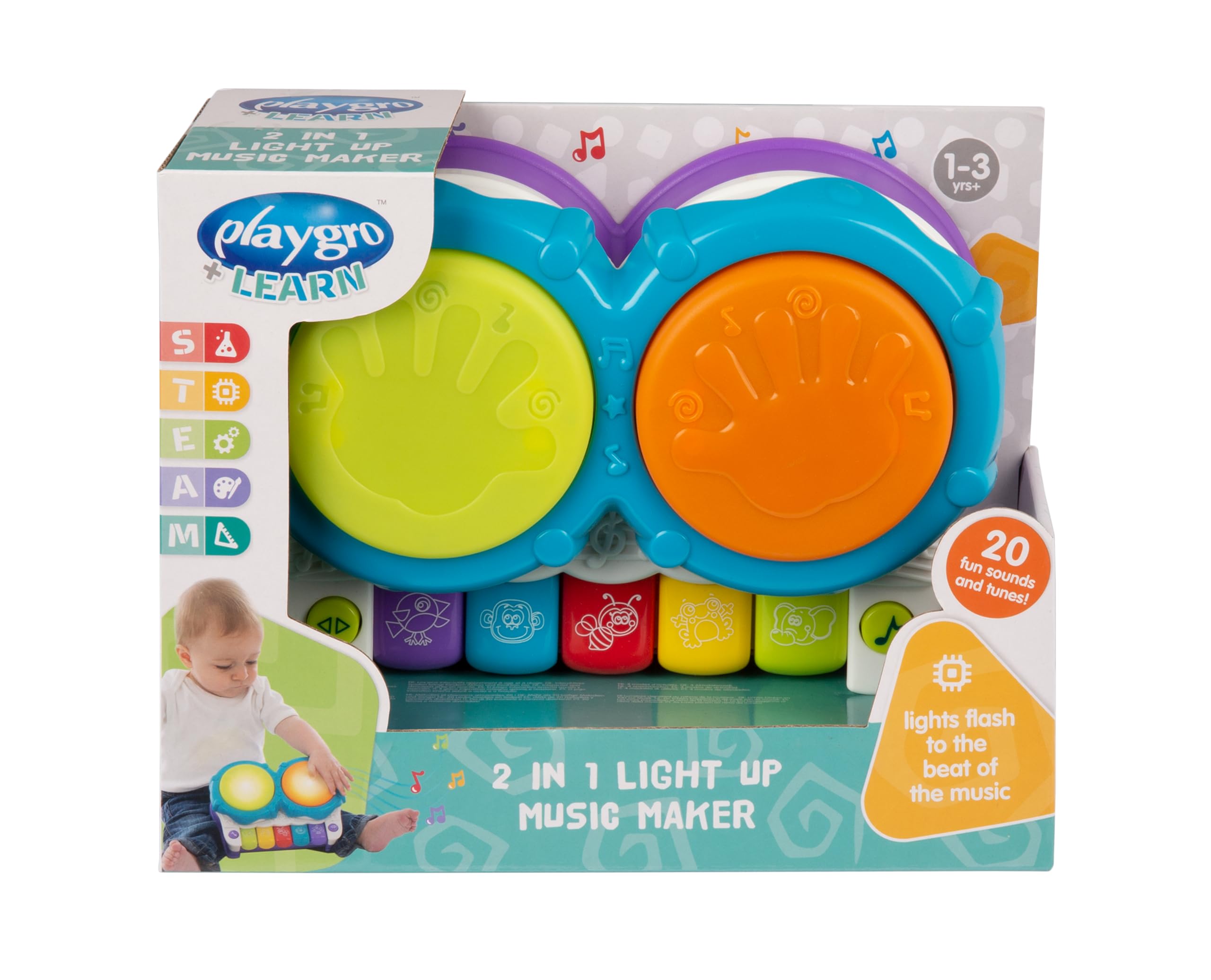 PLAYGRO Jouet Musical Mon 1er Piano Tam-Tam