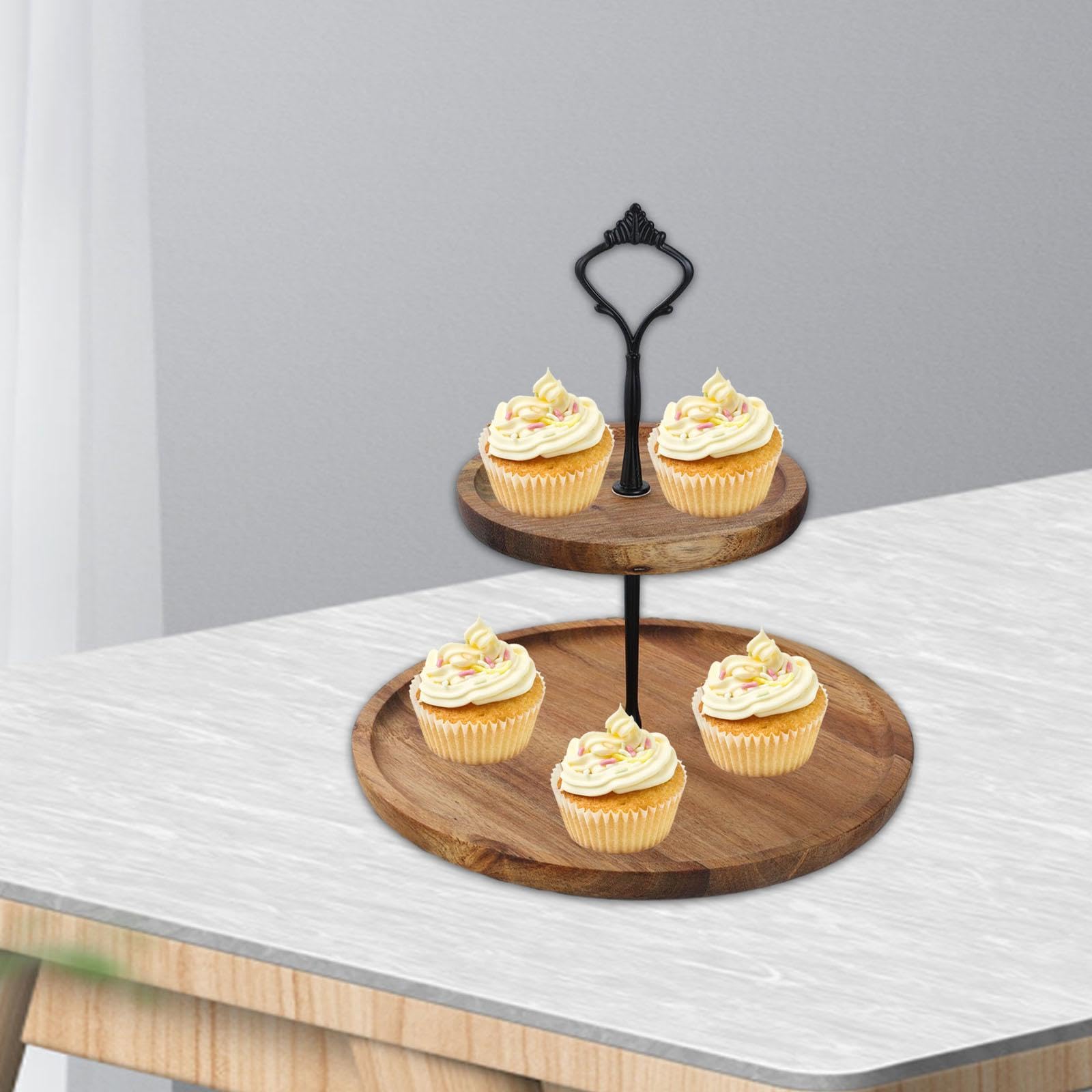 Amazon｜JISADER デザートトレイ、カップケーキスタンド、クッキー