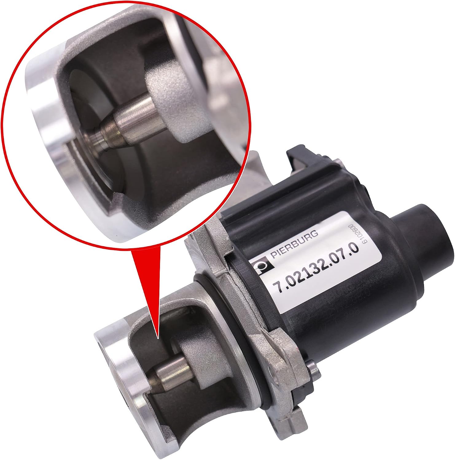 Pierburg 7.02132.07.0 Fkm/Fpm Egr Valve, Electric Motor