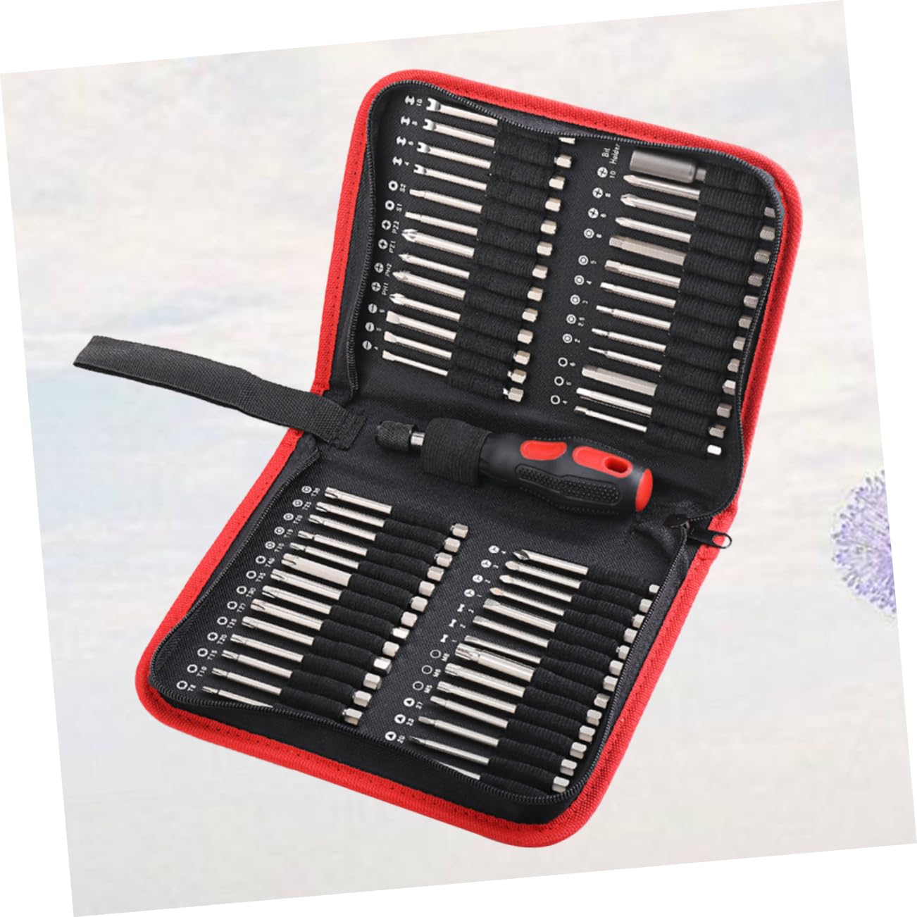 SHINEOFI Set di Punte per Avvitatore Elettronico S2 55 Pezzi | Triangolare, Esagonale, a Stella e Croce, Metallo Resistentell’usura, per Avvitatori Elettrici e Pneumatici