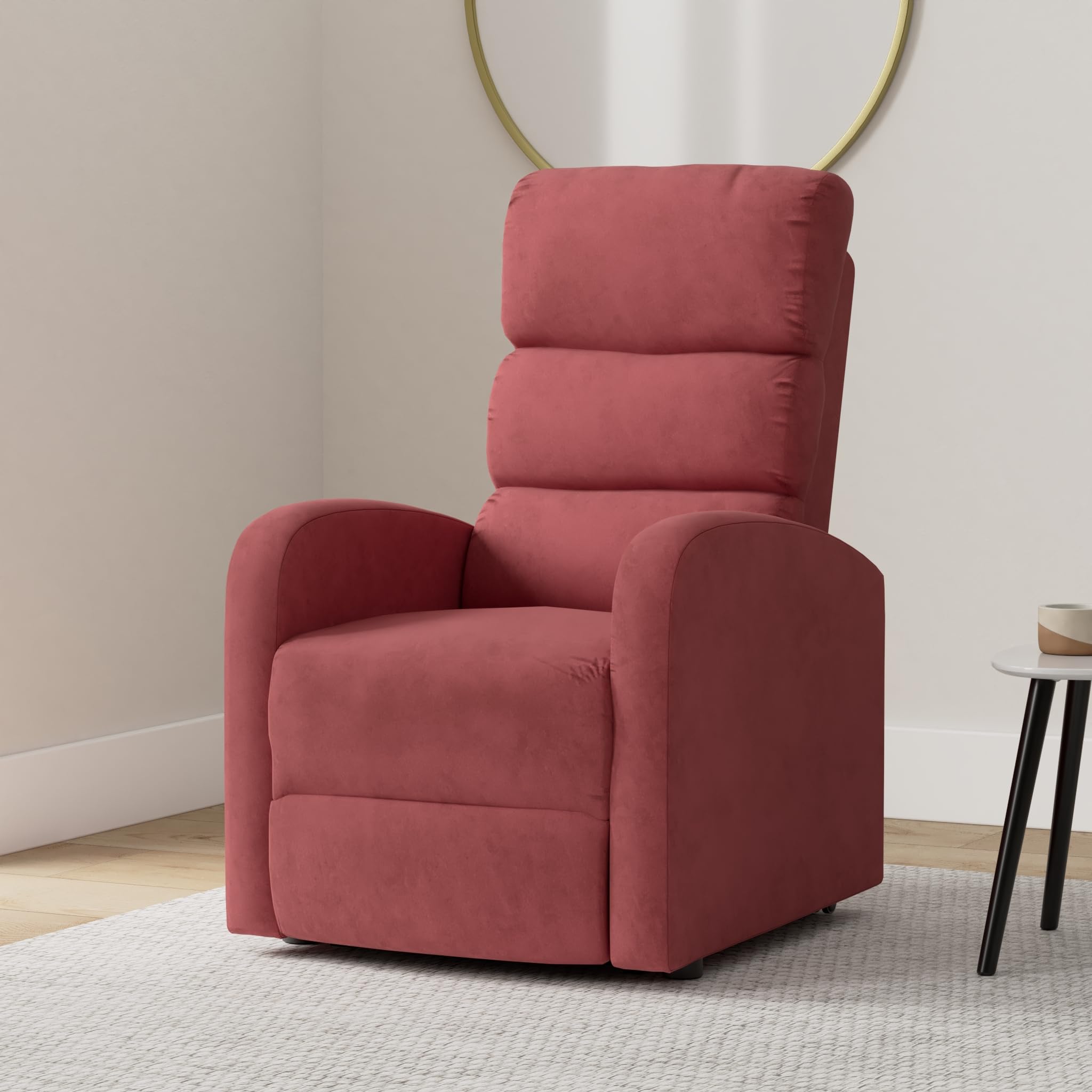 Sime Robin1 PERSONNALISÉ Fauteuil releveur inclinable Dispositif Médical kit 4 Roues siège à Micro-Ressorts Doux Rouge