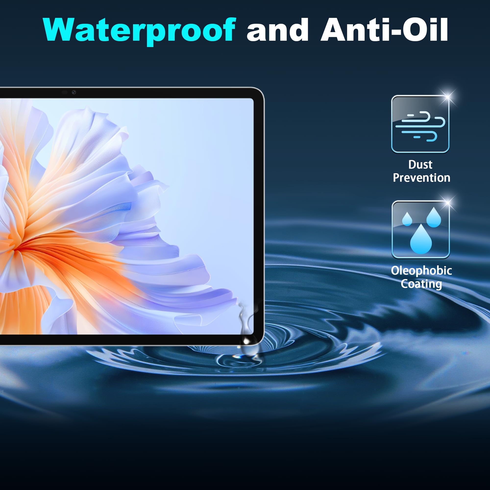 2 Pezzi Vetro Temperato per Honor Pad V9 11.5 2025 Pellicola