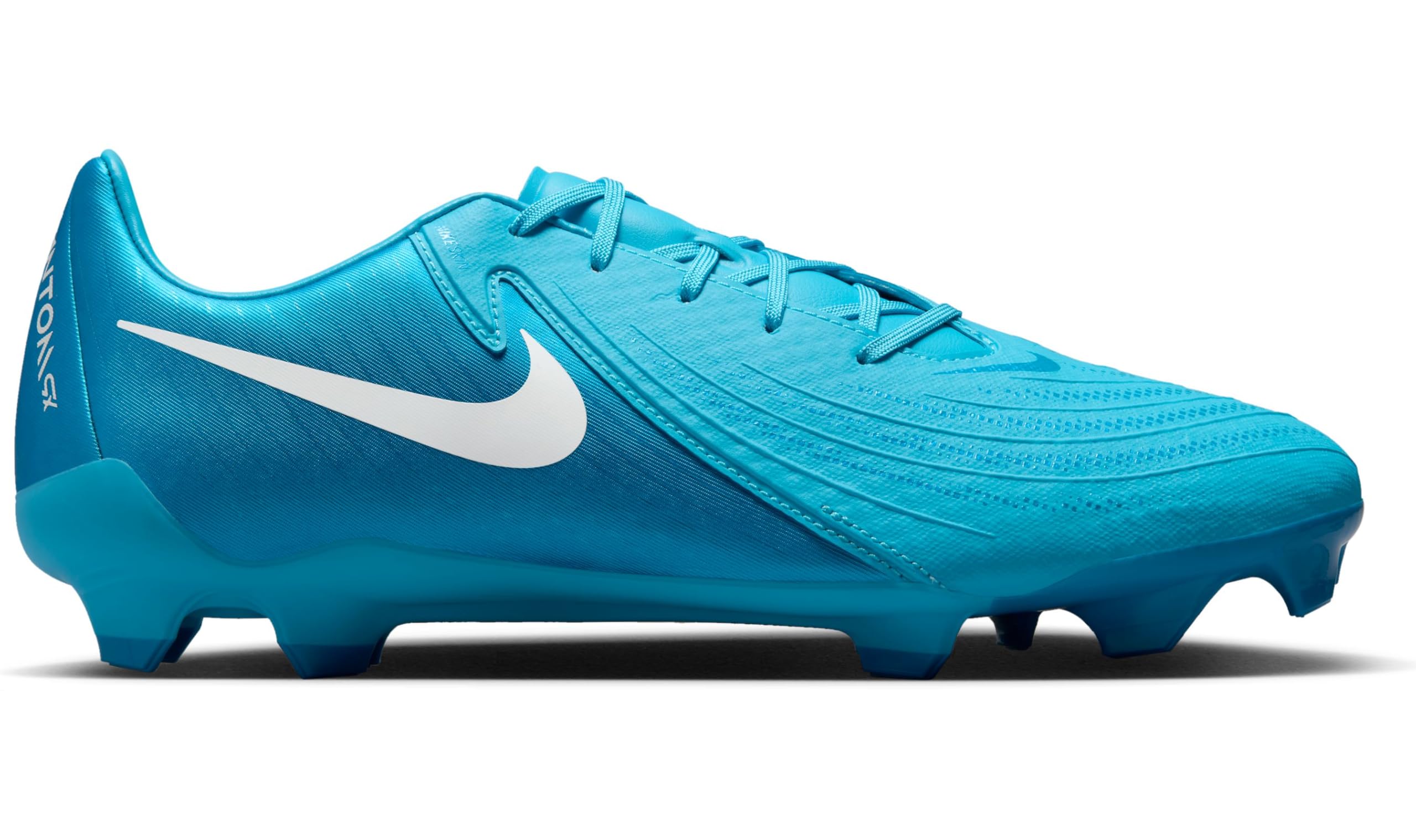 Nike Męskie Phantom Gx II Academy Fg/Mg Buty do piłki nożnej Blue Fury/White 42.5
