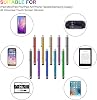 Lápiz Stylus [Paquete de 10] Lápices Táctiles Capacitivos Universales para Tabletas, iPad mini, iPad Pro, iPad Air, Smartphones, Samsung Galaxy - Múltiples Colores | Compatible con iPad mini, iPad Pro, iPad Air, iPhone, Smartphones, Samsung Galaxy - Múltiples Colores 5