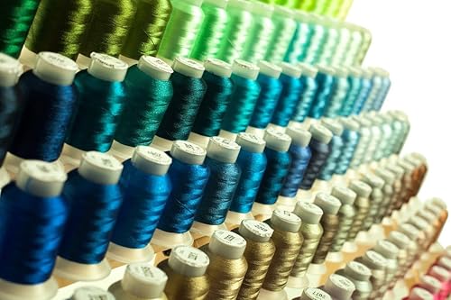 Miniatura 4 de Embroidex, kit de 260 bobinas de hilo para máquina.