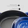 Lava Trendy Multi-Purpose 28cm Cast Iron Bow Pot Blue