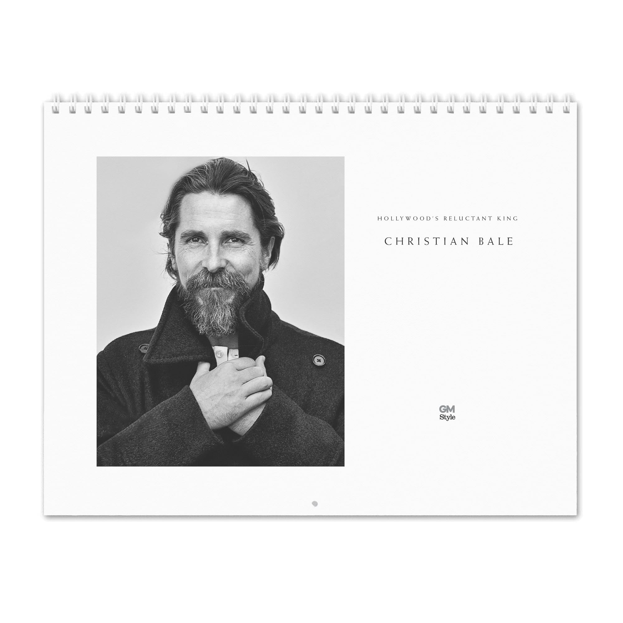 Christian Bale - Hollywood's Reluctant King Wall Calendar