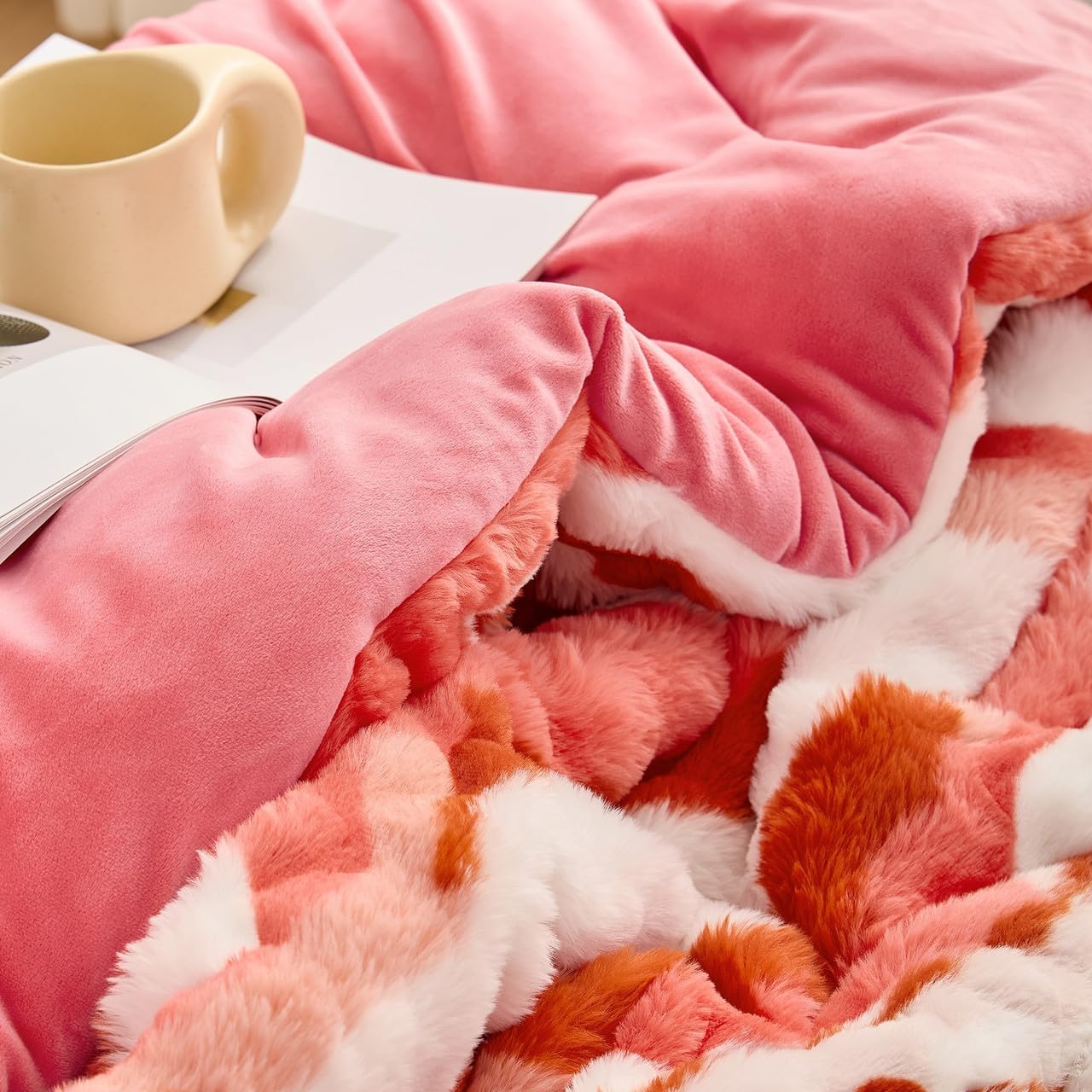 Byourbed Southern Bacon aka Southern Belle - Coma Inducer® Oversized King Comforter Set - Georgia Peach