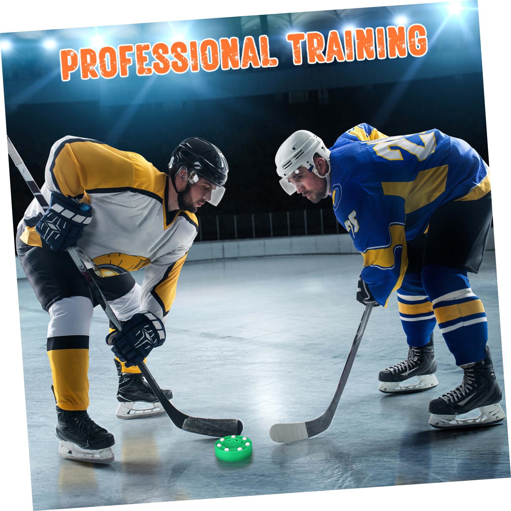 KOMBIUDA Hockeyball 6 Stück aus ABS für Trainingszwecke