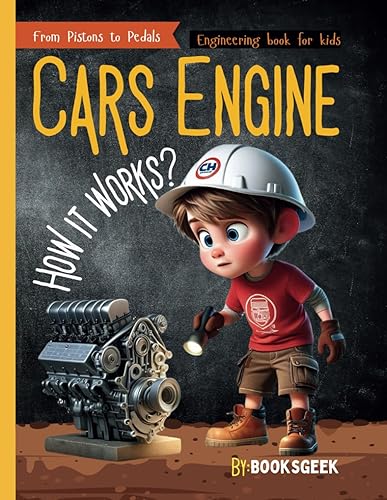 How Car Engines Work for Kids: Car engineering for kids How Car Engines Work Science and Mechanical Engineering Book made it easy for kids to ... it works (How Things are Made Book for Kids)