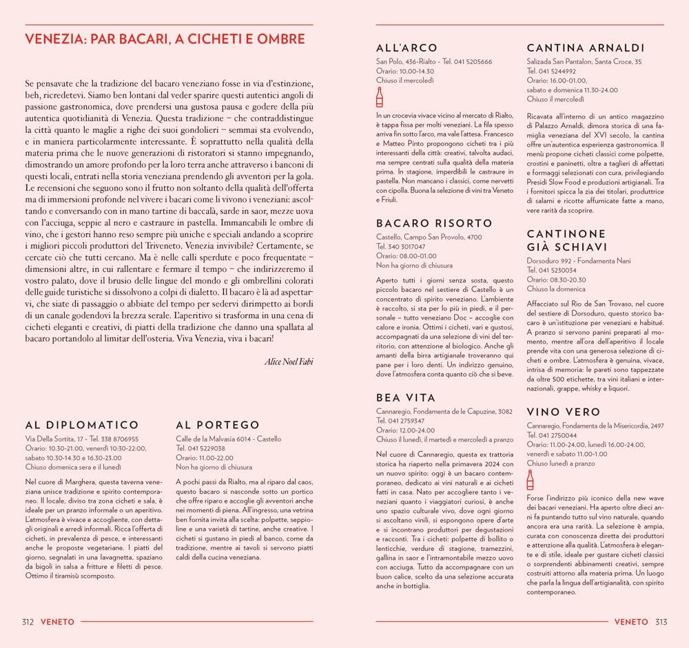 Osterie d'Italia 2026. Sussidiario del mangiarbere all'italiana