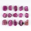 50 carats Raw Ruby Rough Gemstone, Natural Crystals, Energy Healing Stones, Wholesale Bulk Lot, Jewelry Making Stones Supply, Gift Stone, 10 to 15mm, 4 to 6pcs