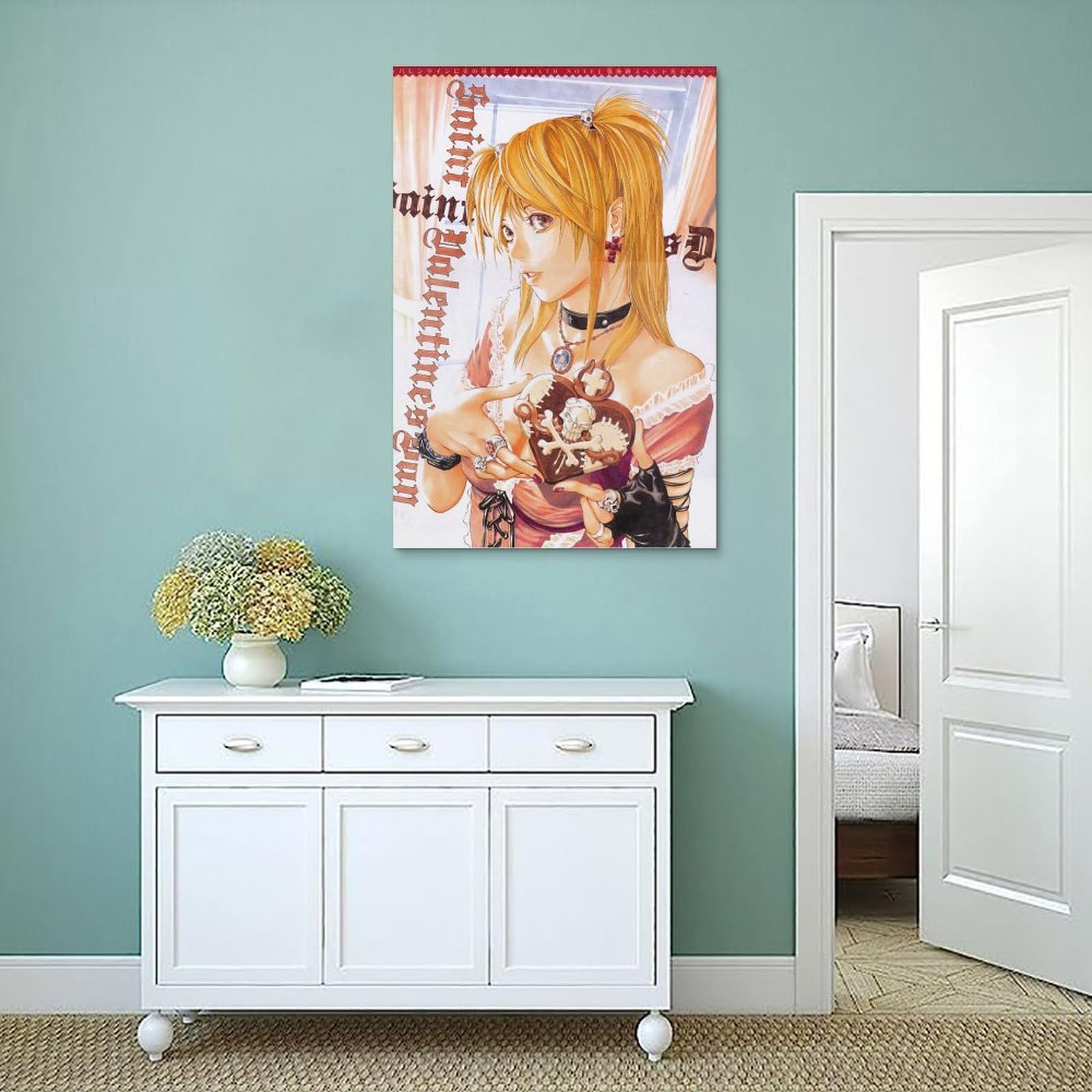 misa絵画3点 Amazon.co.jp: OBABO デスノート ミサアマネポスター キャンバス