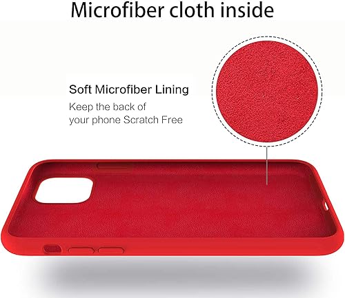 Miniatura 2 de Leton Funda para teléfono Samsung Galaxy A22 0.18 oz, funda de silicona suave y delgada, antiarañazos, a prueba de golpes, con forro de microfibra,