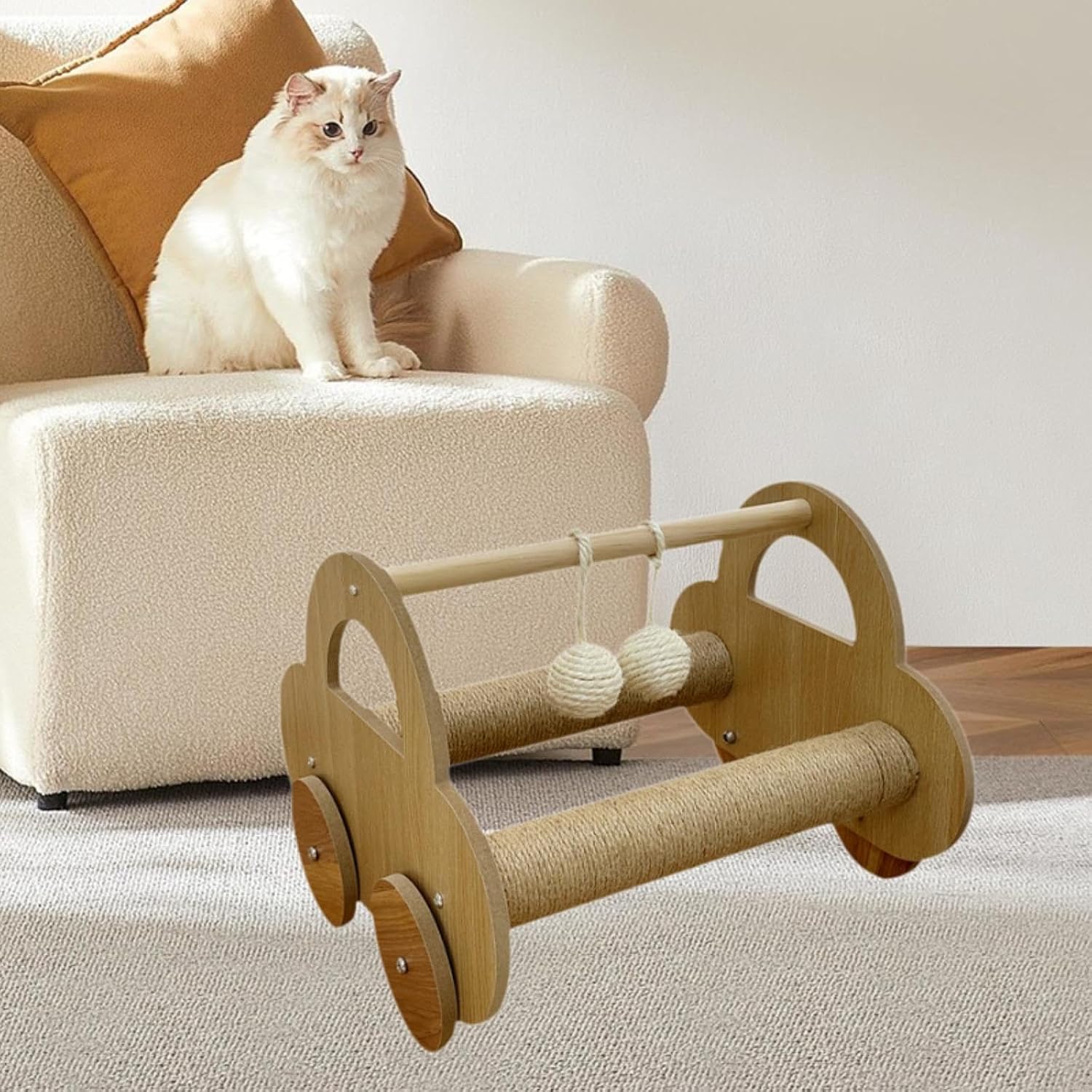 Scratcher Toy Multifunctional Sturdy Toy for Indoor Kittens