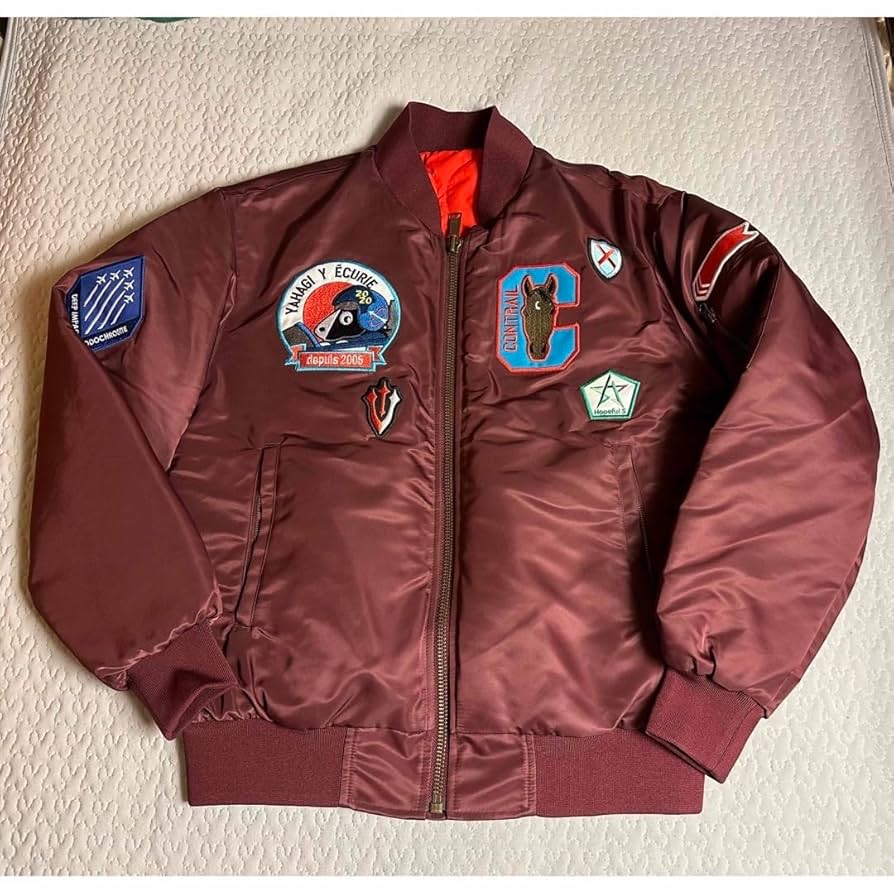 ※関係者限定【超貴重】コントレイル　MA-1ブルゾン　矢作厩舎　競馬 関係者限定【超貴重】コントレイル MA-1ブルゾン 矢作厩舎 競馬 - メルカリ