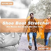 Vista 4 de Exshoiu Shoe Boot Stretcher for Cowboy Boots, Shoe Boot Expander for Thick Feet and Wide Feet, Adjustable Boot Widener