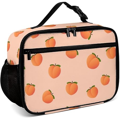 Peach Reusable Lunch Box: Your Perfect Companion for Fresh and Fun Meals